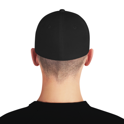 Physique Prodigy FlexFit Closed Back Twill Cap (Black)