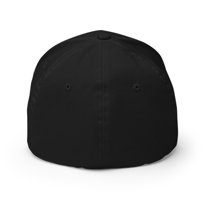 Physique Prodigy FlexFit Closed Back Twill Cap (Black)