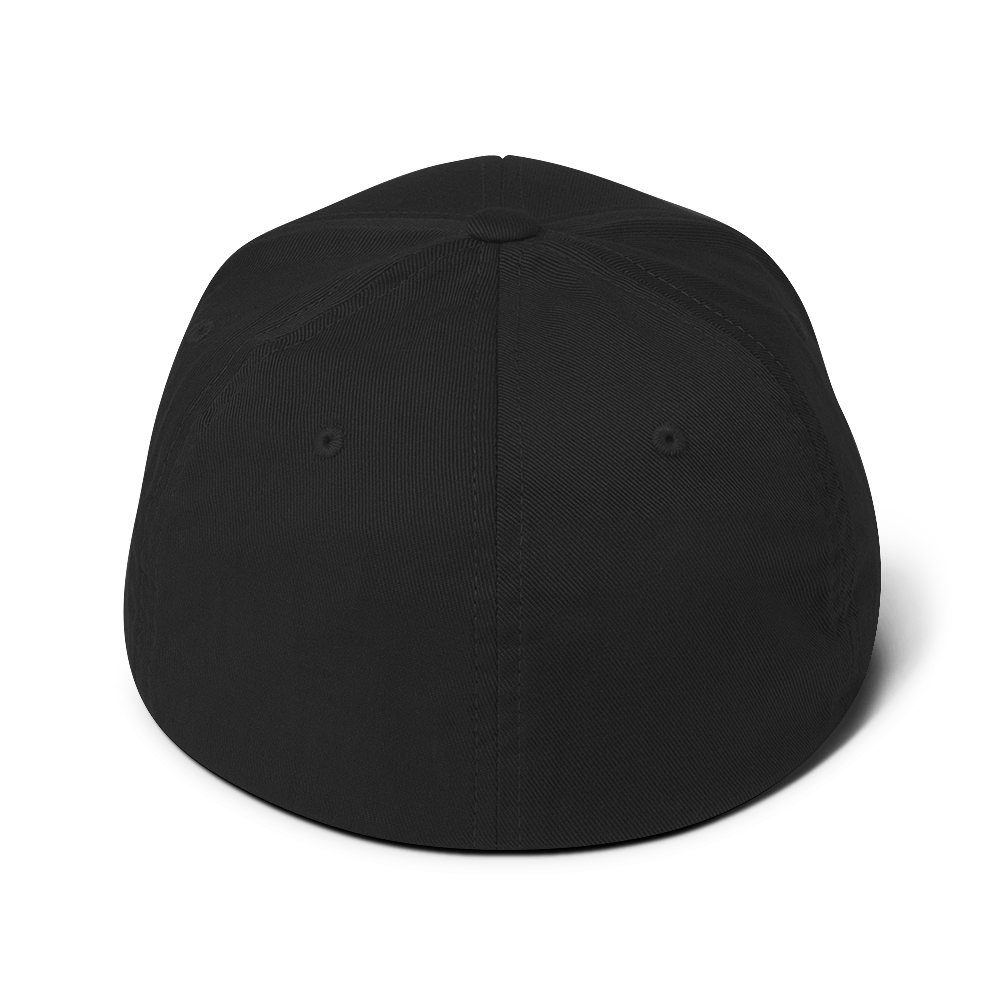 Physique Prodigy FlexFit Closed Back Twill Cap (Black)