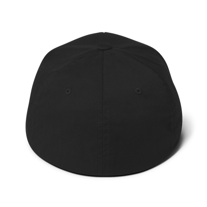 Physique Prodigy FlexFit Closed Back Twill Cap (Black)