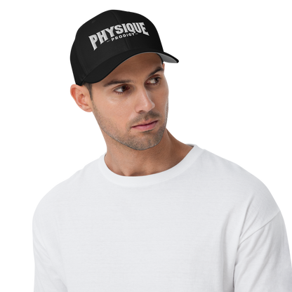 Physique Prodigy FlexFit Closed Back Twill Cap (Black)