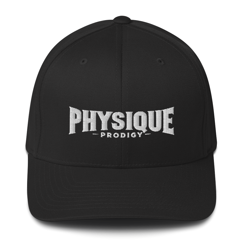 Physique Prodigy FlexFit Closed Back Twill Cap (Black)