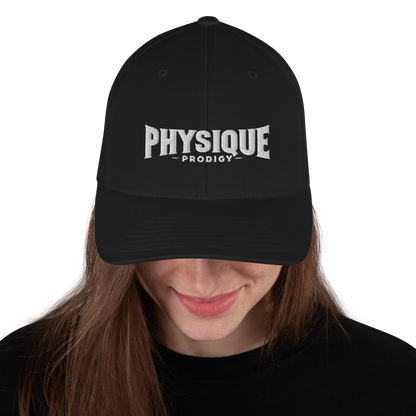 Physique Prodigy FlexFit Closed Back Twill Cap (Black)