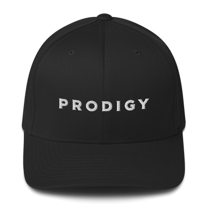 Prodigy FlexFit Closed Back Twill Cap (Black)