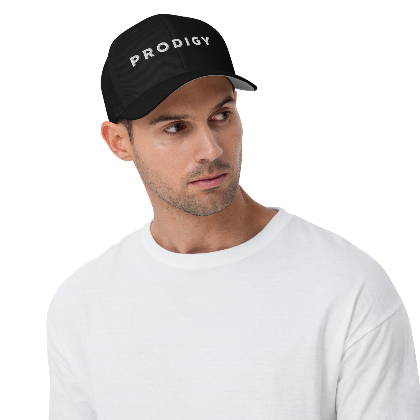 Prodigy FlexFit Closed Back Twill Cap (Black)