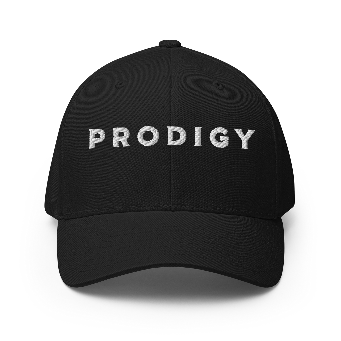 Prodigy FlexFit Closed Back Twill Cap (Black)