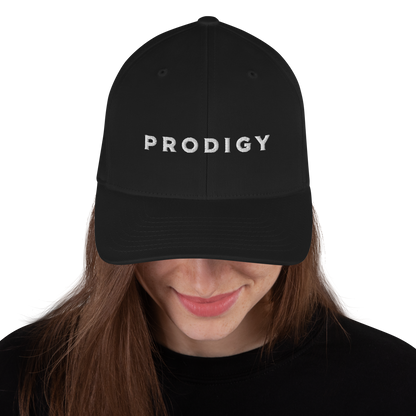 Prodigy FlexFit Closed Back Twill Cap (Black)