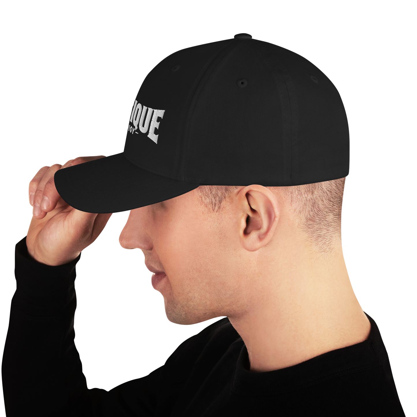 Physique Prodigy FlexFit Closed Back Twill Cap (Black)