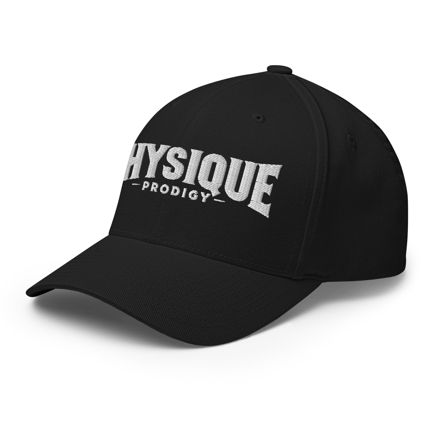 Physique Prodigy FlexFit Closed Back Twill Cap (Black)