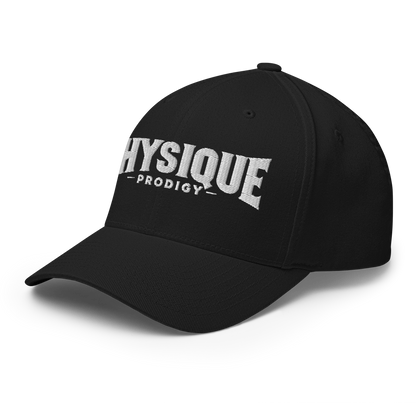 Physique Prodigy FlexFit Closed Back Twill Cap (Black)