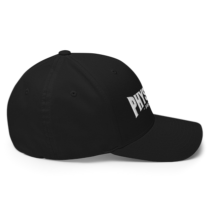 Physique Prodigy FlexFit Closed Back Twill Cap (Black)