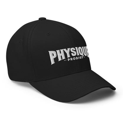 Physique Prodigy FlexFit Closed Back Twill Cap (Black)