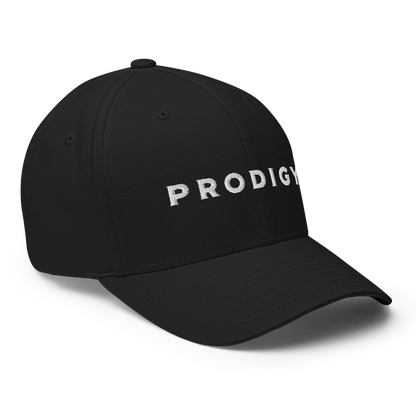 Prodigy FlexFit Closed Back Twill Cap (Black)