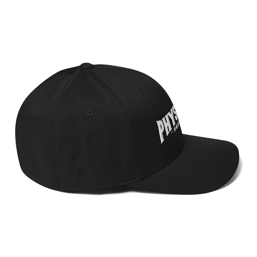 Physique Prodigy FlexFit Closed Back Twill Cap (Black)