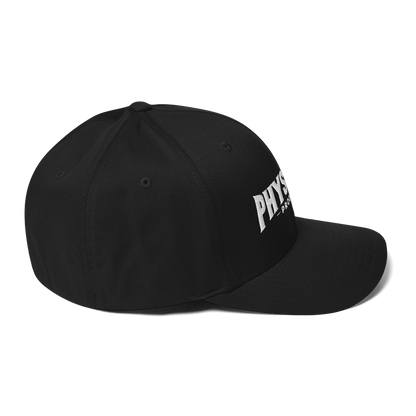 Physique Prodigy FlexFit Closed Back Twill Cap (Black)