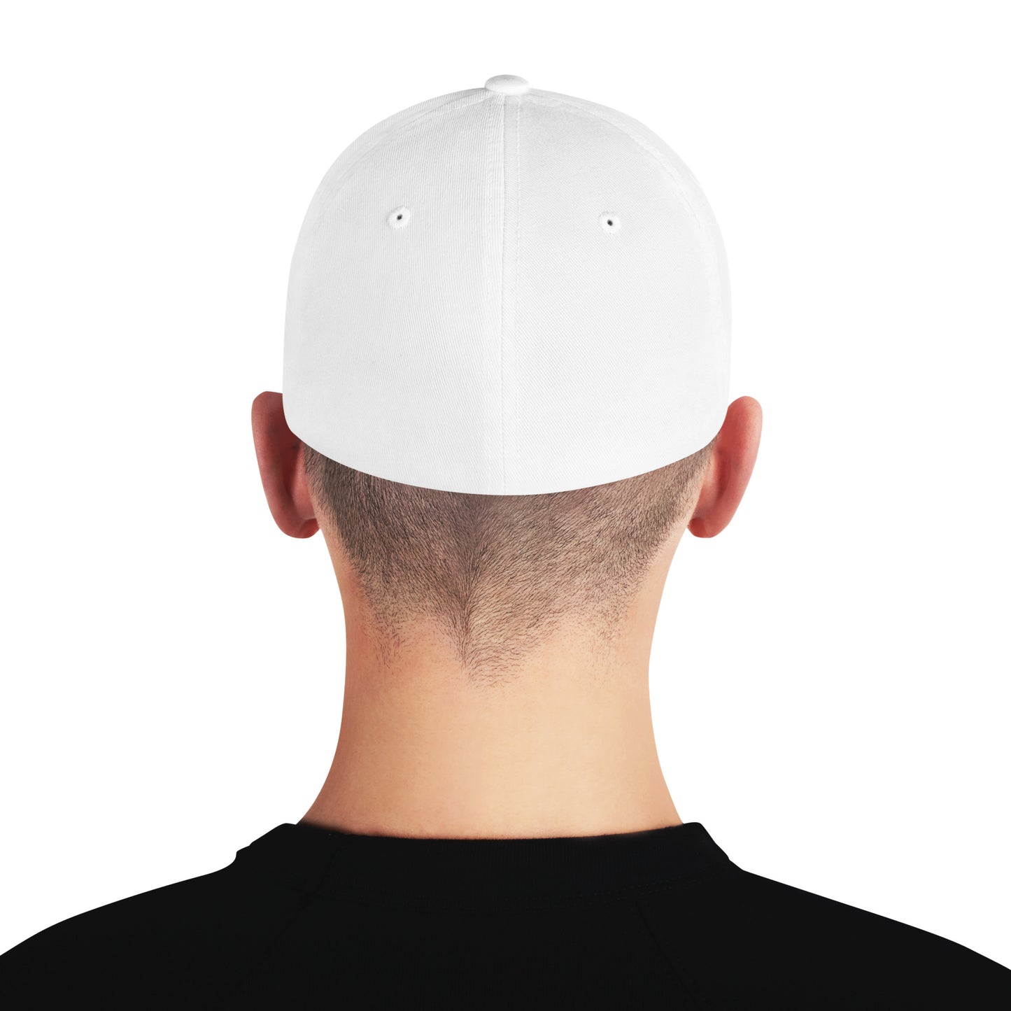 Physique Prodigy FlexFit Closed Back Twill Cap (White)