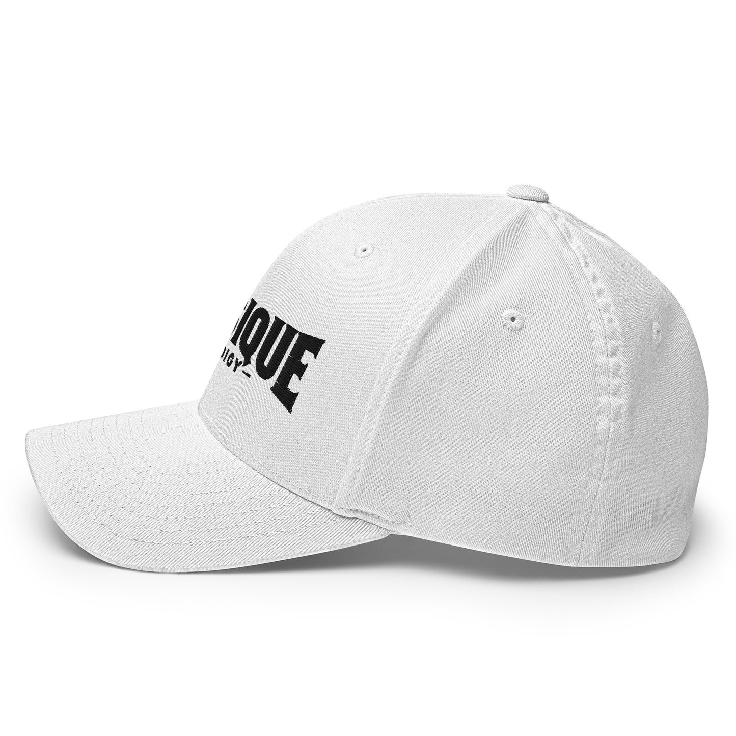 Physique Prodigy FlexFit Closed Back Twill Cap (White)