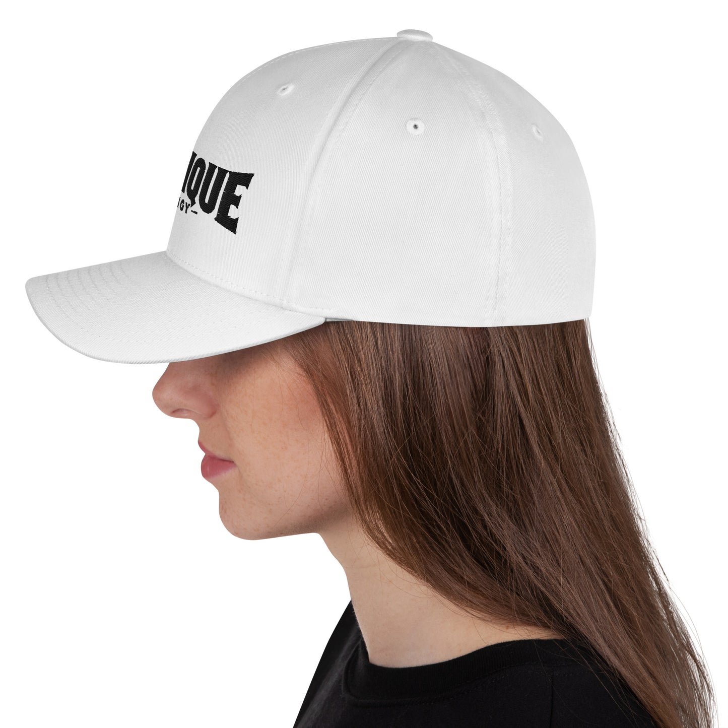 Physique Prodigy FlexFit Closed Back Twill Cap (White)