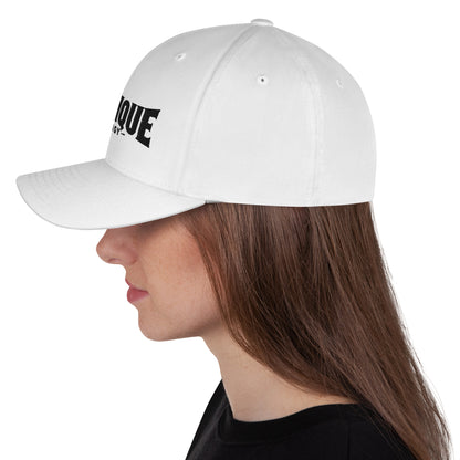 Physique Prodigy FlexFit Closed Back Twill Cap (White)