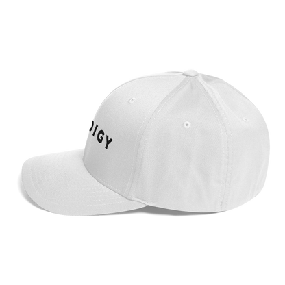 Prodigy FlexFit Closed Back Twill Cap (White)