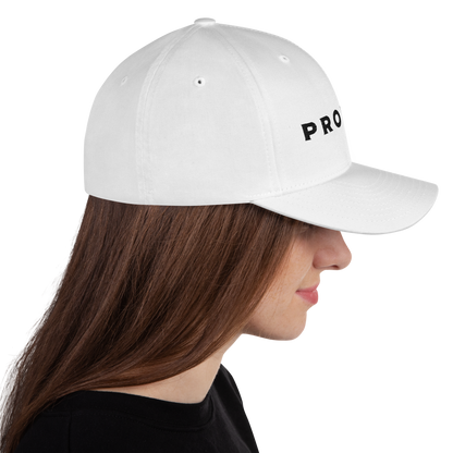 Prodigy FlexFit Closed Back Twill Cap (White)